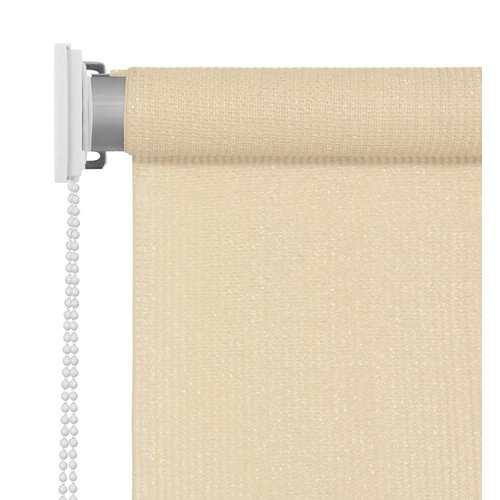  Vanjska roleta za zamračivanje krem 80 x 140 cm HDPE Slike