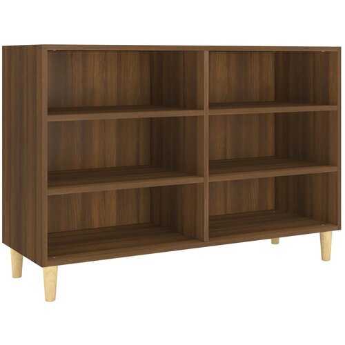 Maison Chic Komoda - Predalnik rjavi hrast 103,5x35x70 cm inženirski les, (21717302) Cene