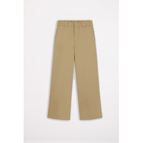 Dickies Hlače WIDE LEG PANT Zelena Slike