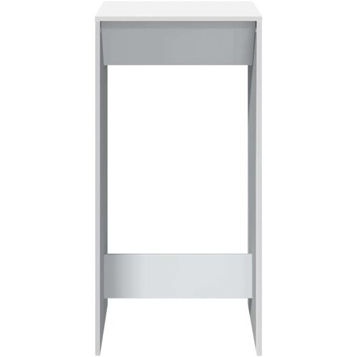 VidaXL Barski stol bijeli 51 x 50 x 103,5 cm od konstruiranog drva Slike