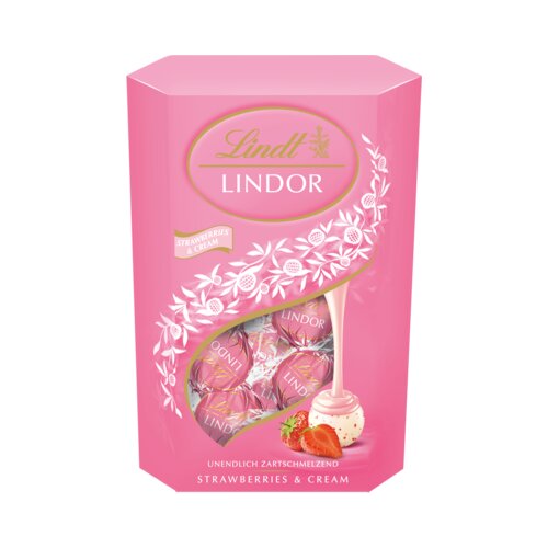 Lindt lindor kroglice - strawberries & cream Cene