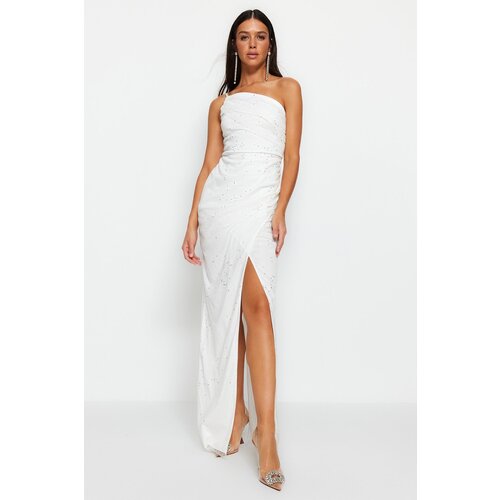 Trendyol evening & Prom Dress - Ecru - Shift Cene