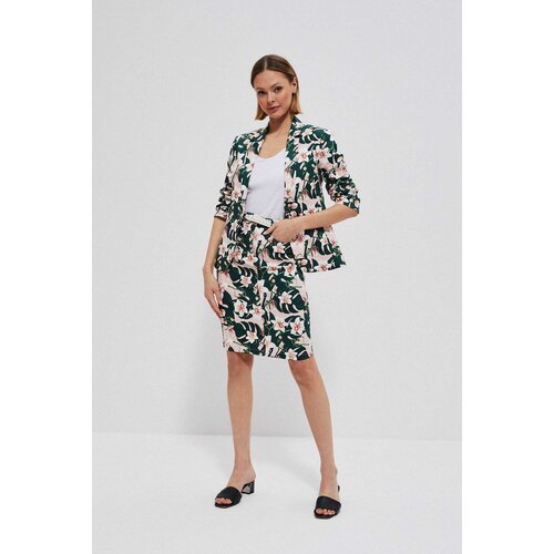 Marisse Skirt With A Floral Print L-Sc-3713 L.Beige Cene