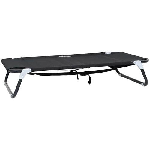  Krevet za psa Crna 90 x 55 x 18 cm Čelik Slike