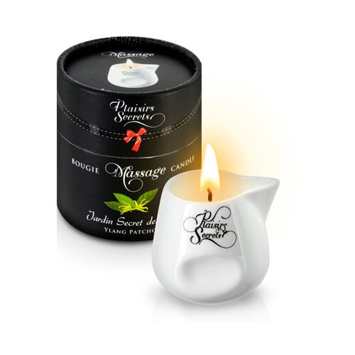 Plaisirs Secrets Massage Candle Ylang Patchouli 80ml Slike