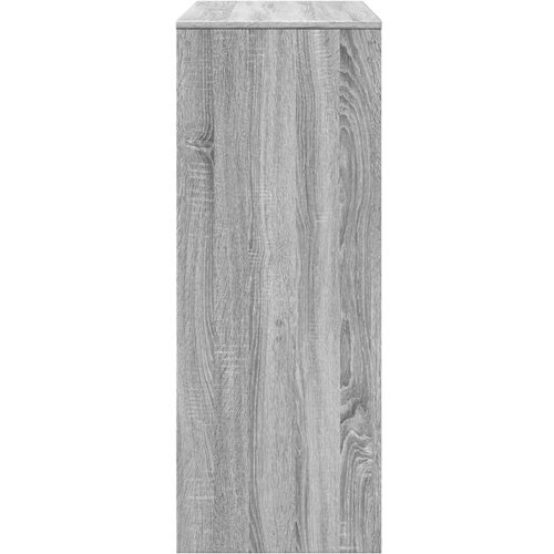 VidaXL Barski stol s držačima boja hrasta 90x40x103,5 cm drveni Slike