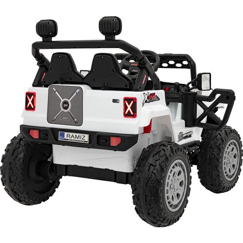  Auto na akumulator OFF-ROAD 3.0 4x4 - bijeli Slike