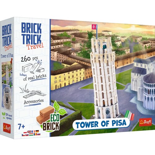 Trefl Brick Trick Travel - Pisa Slike