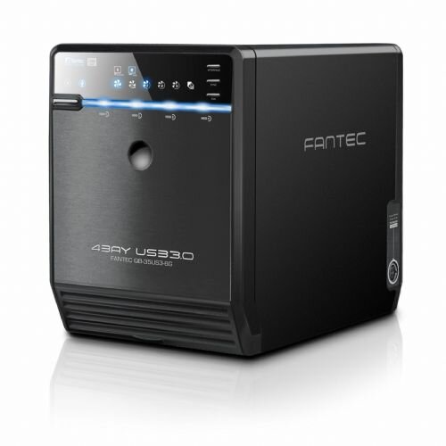 Fantec Ohišje za diske QB-35US3-6G, 9 cm (3,5"), USB 3.0, eSATA, 4 x SATA, JBOD Cene