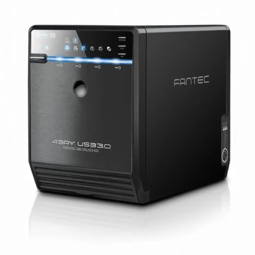 Fantec QB-35US3-6G black 4x3,5 SATA HDD USB3.0 eSATA