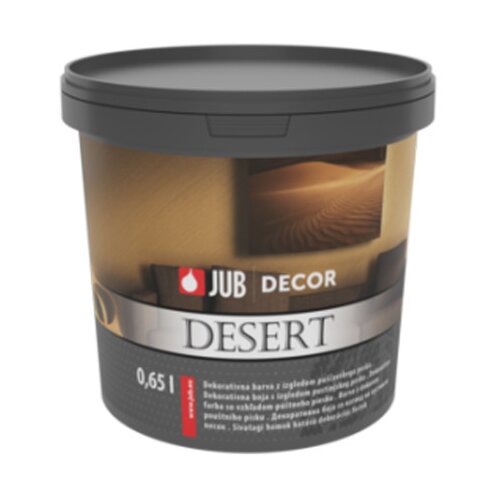 Jub Boja unutra&amp;scaron;nja DECOR DESERT black 0,65l Slike