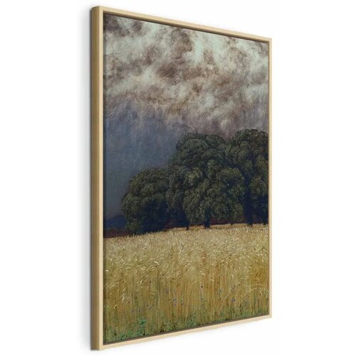  Slika - Hans Thoma &ndash; Calm Before the Storm 40x60 U prirodnom drvenom okviru Cijene