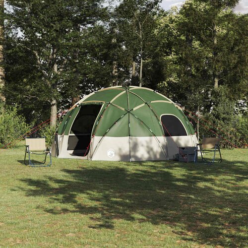 Šator s kupolom s krovom Zelena 475 x 475 x 235 cm taft Cene