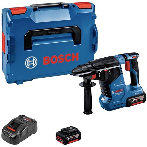 Bosch GBH 18V-24 C SDS-Plus-akumulatorski čekić za rušenje 18 V 5 Ah Li-Ion bez četkica, uklj. 2 akumulatora, uklj. punjač, uklj. kofer Cijene