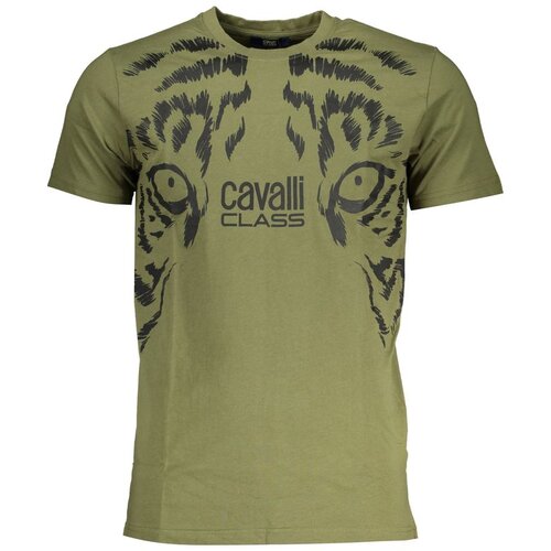 Cavalli Class Zelena Mu&amp;scaron;ka Majica Kratkih Rukava Slike
