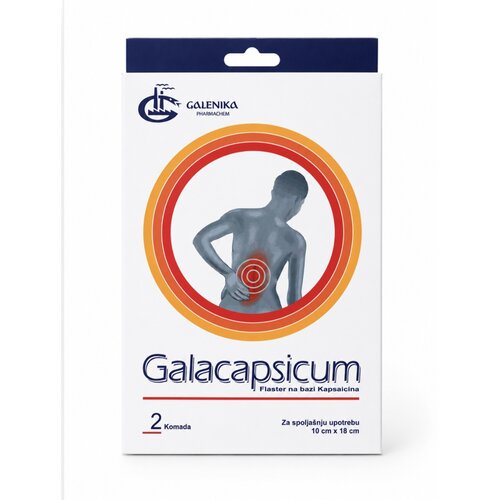 Galenika Antireumatski flasteri Galacapsicum, 10x18 cm, 2 komada Slike