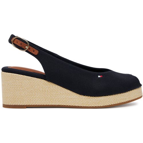 Tommy Hilfiger FLAG MID WEDGE ESPAD SLINGBACK sarena Cijene