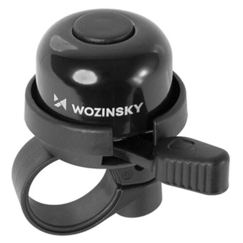 Wozinsky WDR-S2 mehaničko zvono za bicikl 40 mm, crno Cene