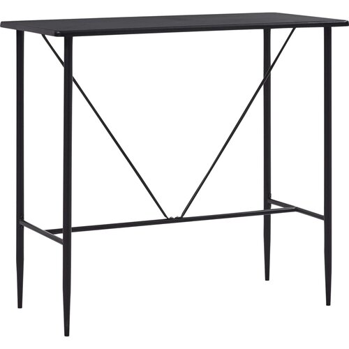  Barski stol crni 120 x 60 x 110 cm MDF Cene