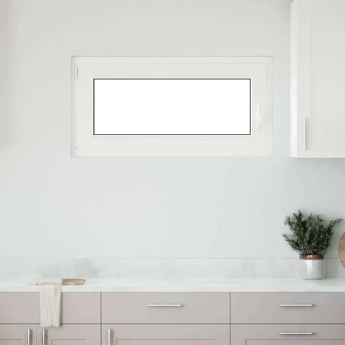 vidaXL Kletno okno "RISOR" 100x50 cm vrtljivo-nagibno DIN levo belo Cene