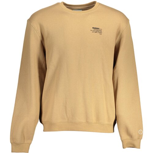 Guess Jeans SWEATSHIRT WITHOUT ZIP MAN BEIGE Slike