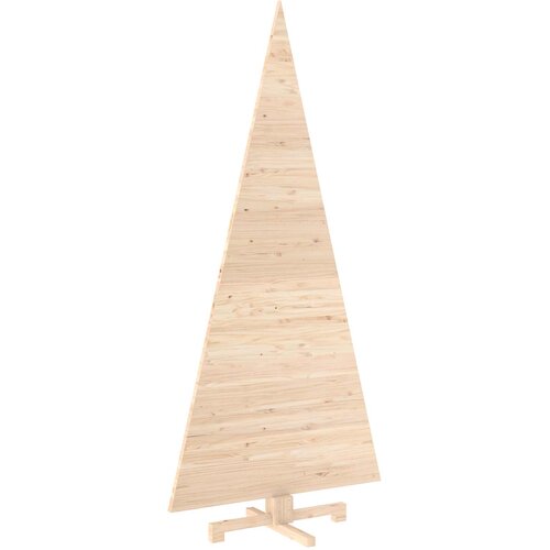  Drveno božićno drvce KOTKA 240 cm Masivna borovina Prirodno Slike