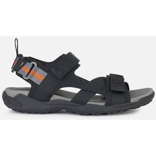 Geox Black men's sandals Terreno + Grip - Men