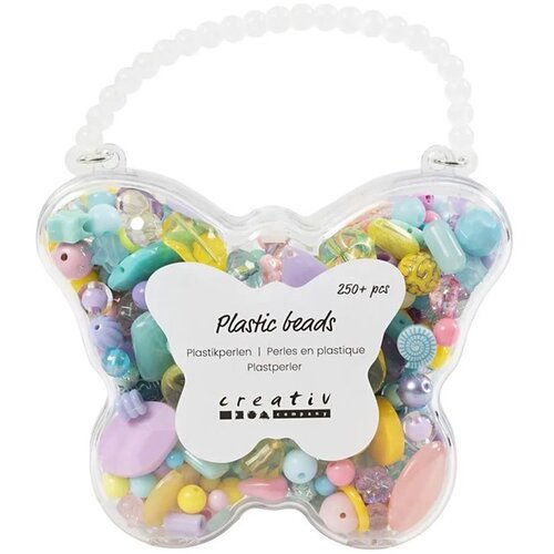 Artmie Plastične perle mešovite boje 193g Cene