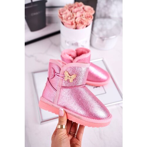 Kesi Children&amp;#039;s snowshoes with bow tie pink Cosmic Slike