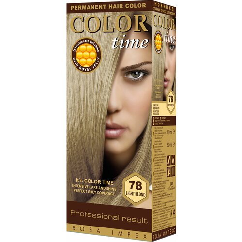 Color Time 78 svetlo plava boja za kosu Slike