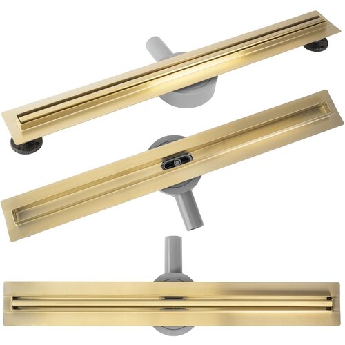 Rea Linijski odtok Neox Slim pro Brush Gold 100 Cene