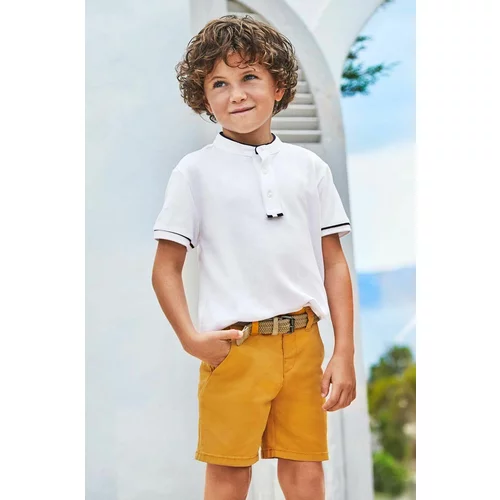 Mayoral Dječje kratke hlače boja: žuta