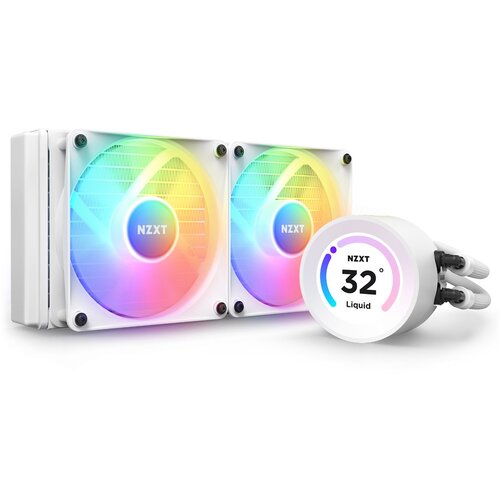 NZXT Kraken Elite 240 RGB Processor All-in-one liquid cooler 12 cm White 1 pc(s) Cijene