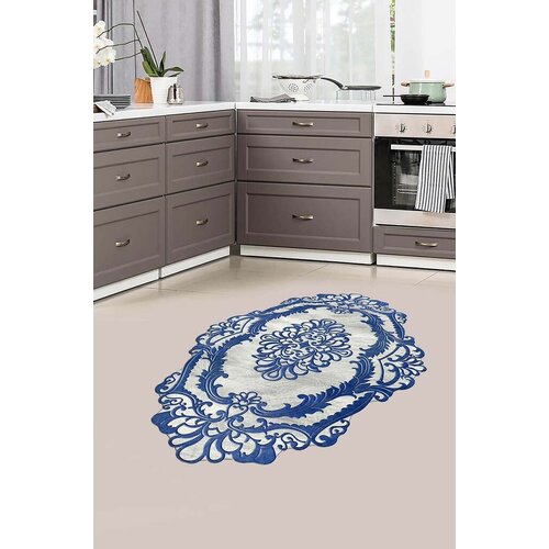 Conceptum Hypnose tepih Hmnt958, Ovalan, 120 x 180 cm, plavi Cene