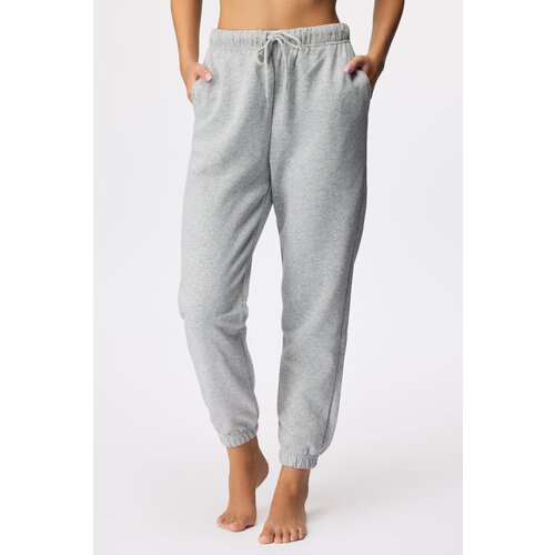 Pieces Spodnji deli trenirke PCCHILLI HW SWEAT PANTS Siva Cene