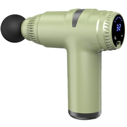 INF Mini masažna pi&scaron;tola z 32-stopenjskim LCD zaslonom, prenosna Green, (5000282979) Cene