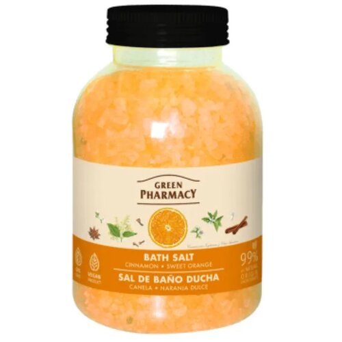 Sol za kupanje i pedikuru Green Pharmacy 1000 g &ndash; Cinnamon and Sweet Orange Cijene