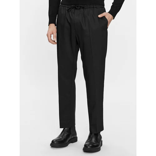 Calvin Klein Chino hlače K10K111716 Črna Slim Fit
