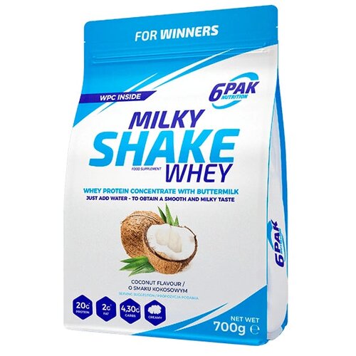 6PAK Milky Shake Whey &ndash; Ukusan proteinski &scaron;ejk za mi&scaron;ićni rast i oporavak Cene