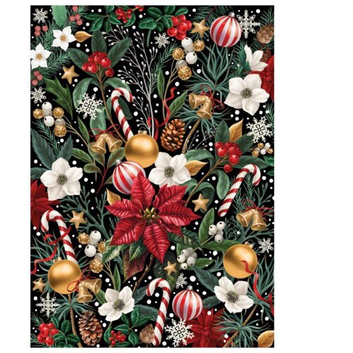  PUZZLE 1000 KO&amp;Scaron;ČKOV BOŽIČ &amp;quot;BOŽIČNI CVETOVI&amp;quot; INTERDRUK Slike