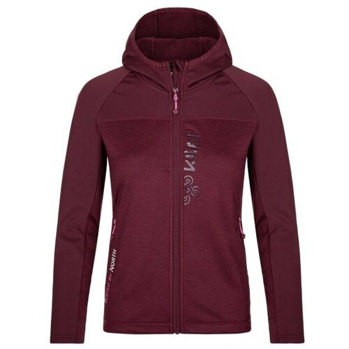 Kilpi Women&amp;#039;s functional sweatshirt LAYANA-W dark red Slike
