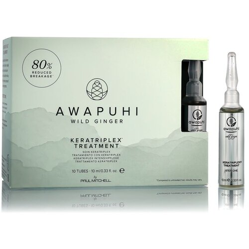 Paul Mitchell Awapuhi Wild Ginger Keratriplex Tretman 10 x 10 ml Slike