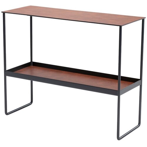 LIND DNA Konjak smeđi metalni pomoćni stol 29x78 cm Bull – Cijene