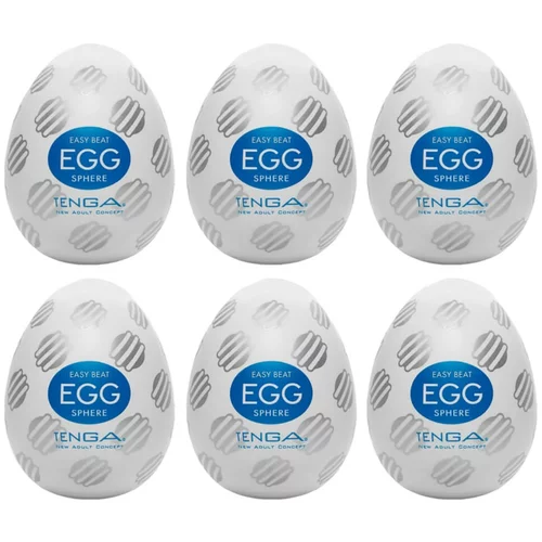 Tenga Egg Sphere - jajce za masturbacijo (6 kosov)
