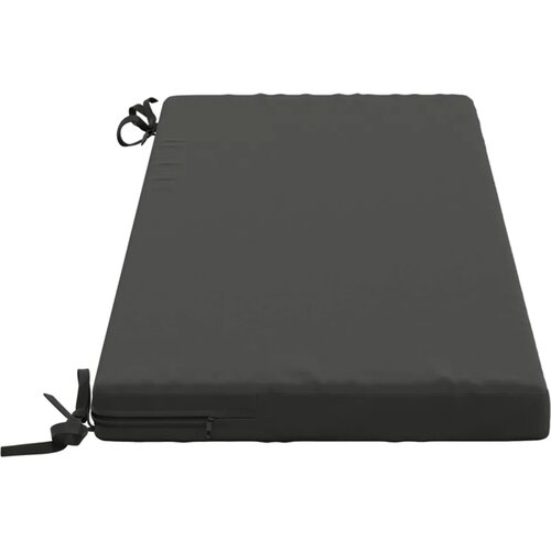  Jastučići za klupe - 2 dijela SOEST 2 kom. 100% poliester - Antracit 110 x 40 x 5 cm Poliester Slike