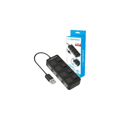  USB HUB ESPERANZA, 4 PORT USB 2.0 EA161 Cijene