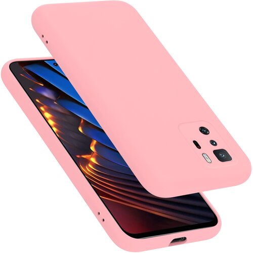 Cadorabo Case, združljiv s Xiaomi v tekoči roza barvi - za&scaron;čitni pokrov iz fleksibilnega silikona TPU, (20595391) Cene