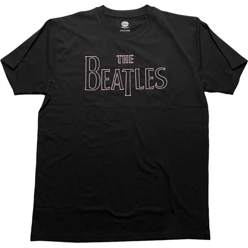 The Beatles Košulja Drop T Embroidered Unisex Black M