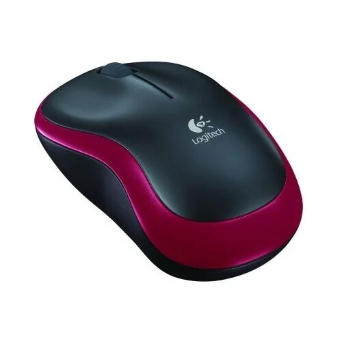 Logitech Wireless mouse M185 EWR2 RED Slike