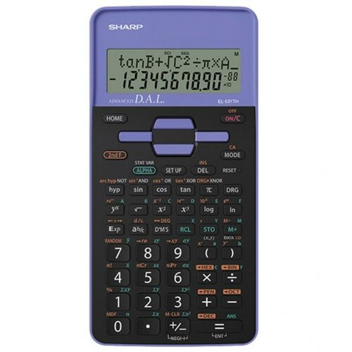 Sharp kalkulator tehnički 273 funkcije EL-531THB-VL Slike